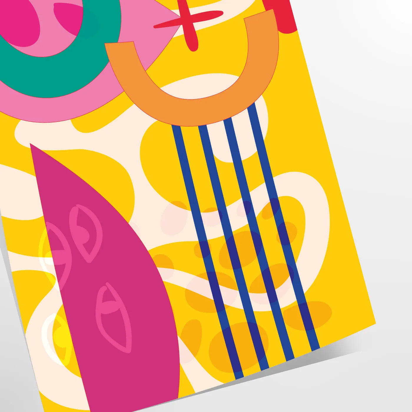 space Boho Art Wall vibrant abstract designs chic captivating wall print perfect gift lovers unique decor unframed options style