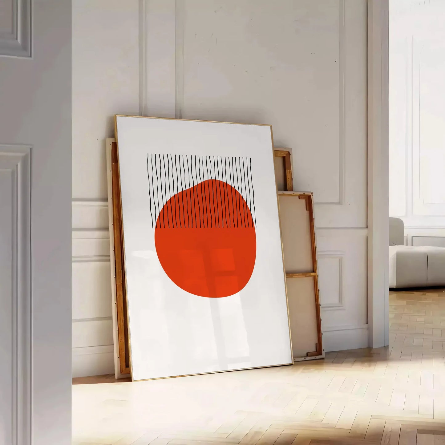 space stunning boho wall art piece bohemian abstract poster black green chic touch decor unique gift print sizes A4 cm A0 home aesthetic today